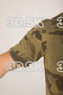 Shoulder Upper body army tshirt of Timothy 0001